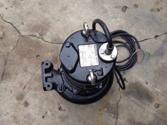 ขายไดโว่ Tsurumi 3HP. 380V. made in Japan สภาพสวยมากเดิมๆ วิ่งนิ่ม พร้อมใช้งาน