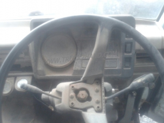 รถบรรทุก 6 ล้อติดเครน HINO เครนพับ ยืดได้ 2 ชัก 3 ปลอก ขนาด 1 ตัน ยี่ห้อ HMF