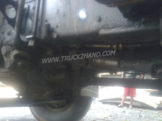 รถบรรทุก 6 ล้อติดเครน HINO เครนพับ ยืดได้ 2 ชัก 3 ปลอก ขนาด 1 ตัน ยี่ห้อ HMF