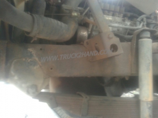 รถบรรทุก 6 ล้อติดเครน HINO เครนพับ ยืดได้ 2 ชัก 3 ปลอก ขนาด 1 ตัน ยี่ห้อ HMF