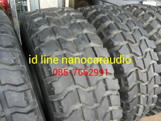 ยางรถทหารHUMVEE 37/12.5/16.5 ชุด สภาพสวย ดอกสวย นิ่ม 90UP! ใช้อีกนาน คุ้ม