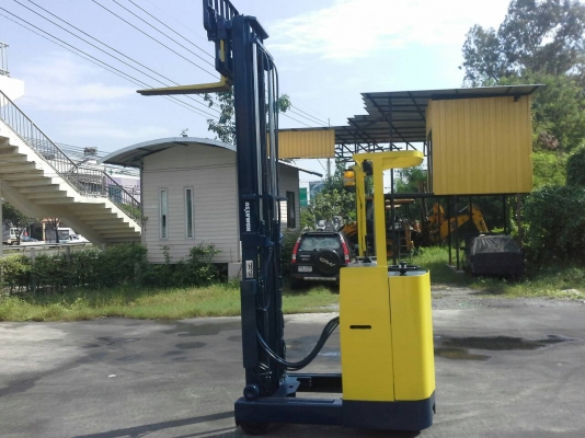 รถไฟฟ้ายืนขับKOMATSU FB13RC-10 เสาสูง3เมตร งาเลื่อนซ้านขวาได้ รถญี่ปุ่นแท้