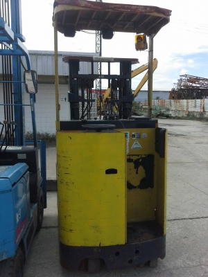 รถไฟฟ้ายืนขับKOMATSU FB13RC-10 เสาสูง3เมตร งาเลื่อนซ้านขวาได้ รถญี่ปุ่นแท้