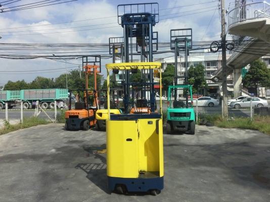 รถไฟฟ้ายืนขับKOMATSU FB13RC-10 เสาสูง3เมตร งาเลื่อนซ้านขวาได้ รถญี่ปุ่นแท้