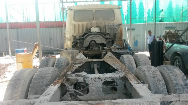 รับติดตั้งโม่ปูน ตัดต่อคัทซี เคาะปะผุทำสี