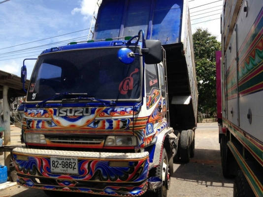 ขาย ISUZU DECA 270 สองเพลาดั๊ม กระบะเนียม รถปี 46