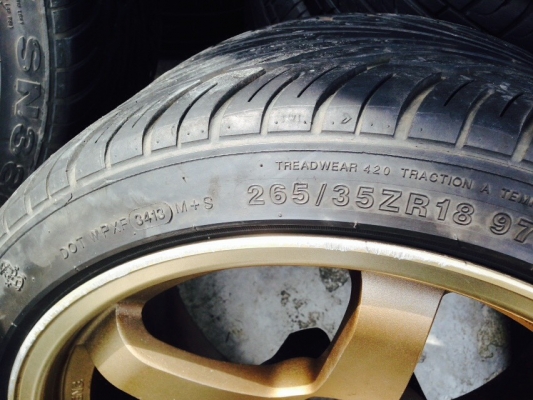 ล้อแท้ RAY  พร้อม adapter 5 ออก 6 รู