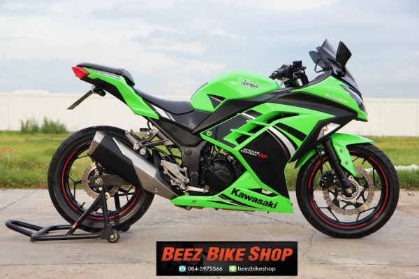 ขาย Kawasaki Ninja300 ABS รุ่นปี 2014 สภาพสวย ทะเบียนพร้อมโอน