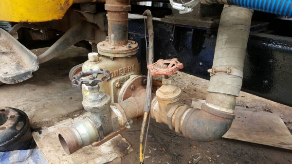 ขายรถน้ำ 6 ล้อหัวยาว ไม่มีทะเบียน เครื่อง DA120 พวงมาลัยพาวเวอร์ เบรคลมดัน อุปกรณ์ครบครับ