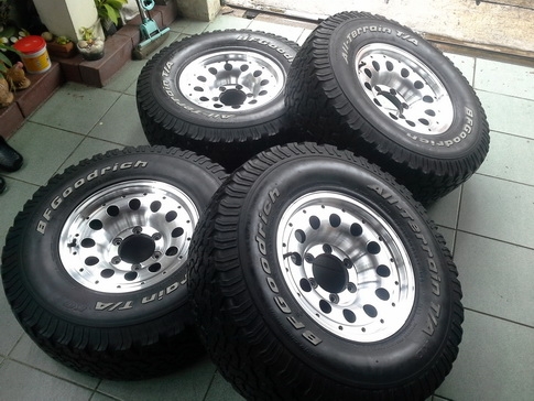 ล้อหยดนํ้า + BF All 31/10.5/15 ปี10 สวยๆ 1ชุด