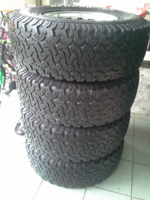 ล้อหยดนํ้า + BF All 31/10.5/15 ปี10 สวยๆ 1ชุด