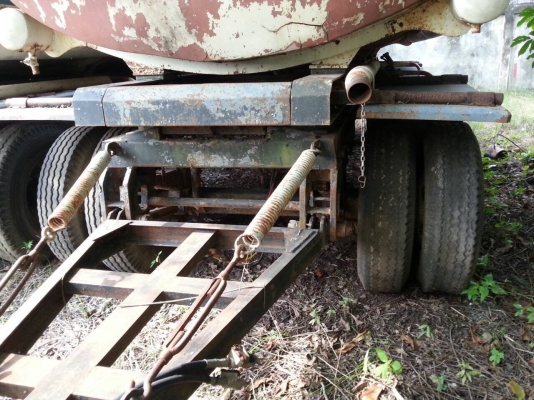 มี 7 หาง(เหลือ4).....ทางลูกพ่วงบรรทุกน้ำมัน 2 คานของPANUS ถัง16,000 ลิตร หางสาพดี สวย..