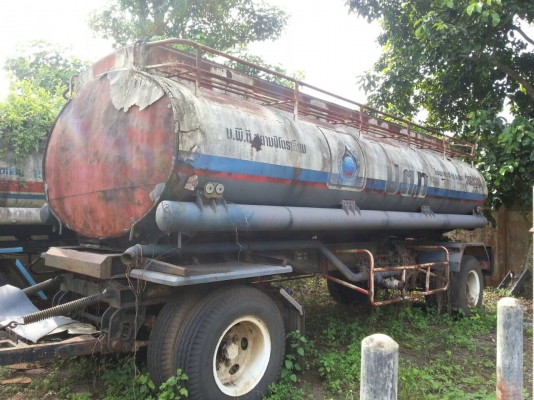 มี 7 หาง(เหลือ4).....ทางลูกพ่วงบรรทุกน้ำมัน 2 คานของPANUS ถัง16,000 ลิตร หางสาพดี สวย..