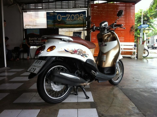 ขออนุญาติขาย Yamaha Fino 115 รุ่นท่ออาร์ม สีขาวมุก โอนให้ฟรีครับ ขออนุญาติขาย Yamaha Fino 115 รุ่นท่ออาร์ม สีขาวมุก โอนให้ฟรีครับ