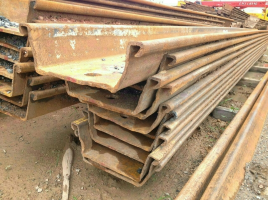 เหล็ก ชิพไพล์ หน้า400 600 ยาว12เมตร ขายโลละ16.50