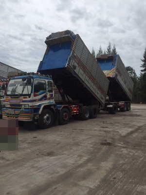 ขายรถสิบล้อ Isuzu DECA 320 คอกเกษตรดั้มเนียม อู่ สหกิจ แม่ลูก ปี50 รถสวยพร้อมใช้งาน ราคาต่อรองได้