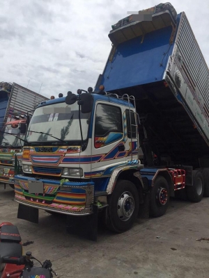 ขายรถสิบล้อ Isuzu DECA 320 คอกเกษตรดั้มเนียม อู่ สหกิจ แม่ลูก ปี50 รถสวยพร้อมใช้งาน ราคาต่อรองได้