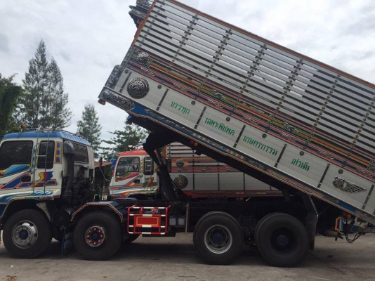 ขายรถสิบล้อ Isuzu DECA 320 คอกเกษตรดั้มเนียม อู่ สหกิจ แม่ลูก ปี50 รถสวยพร้อมใช้งาน ราคาต่อรองได้