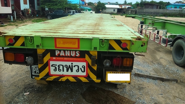 ขาย หาง panus พื้นเรียบสองเพลา ปี 56
