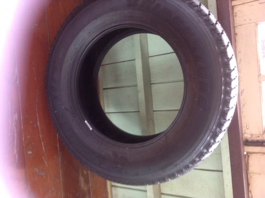 ขายยาง BRIDGESTONE บริดสโตน 255/65 ขอบ 17 ปี 2013 จำนวน 1 เส้น ยางใหม่ยังไม่เคยใช้เลย ยางสภาพเต็ม