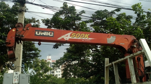 ขาย Rocky 175 ห้างแท้ ติด เครน unic 5 ตัน 4 ท่อน