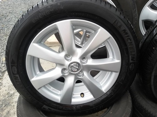ขายล้อแม็กNISSAN ALMERA VL(รุ่นTOP) ยางปี 4014 4 ล้อ ขายล้อแม็กNISSAN ALMERA VL(รุ่นTOP) ยางปี 4014 4 ล้อ