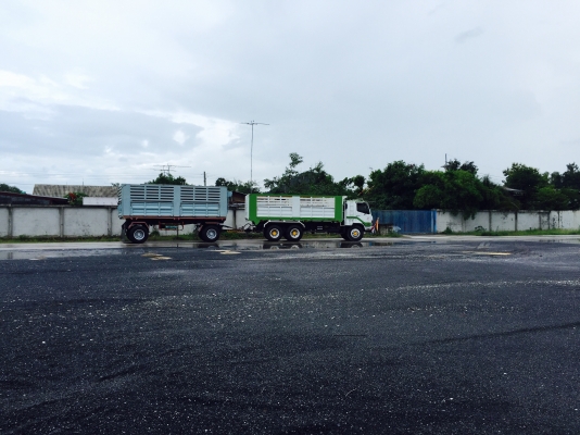 ขาย MISUBISH พ่วงดั้มเกษตรแม่-ลูก วางเครื่อง-หัวM6-260 เทอร์โบอินเตอร์