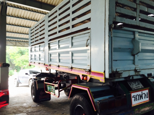 ขาย MISUBISH พ่วงดั้มเกษตรแม่-ลูก วางเครื่อง-หัวM6-260 เทอร์โบอินเตอร์