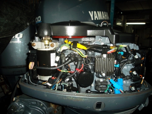 Re:yamaha 40 four strokeทริมไฟฟ้าเก่าญี่ปุ่น