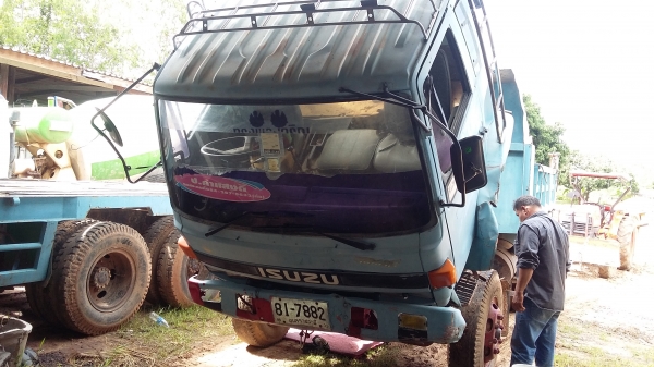 ขายด่วนรถห้างเเท้ Rock FTR ดั้ม  ปี39  เครื่อง 6BG175 ยาง900