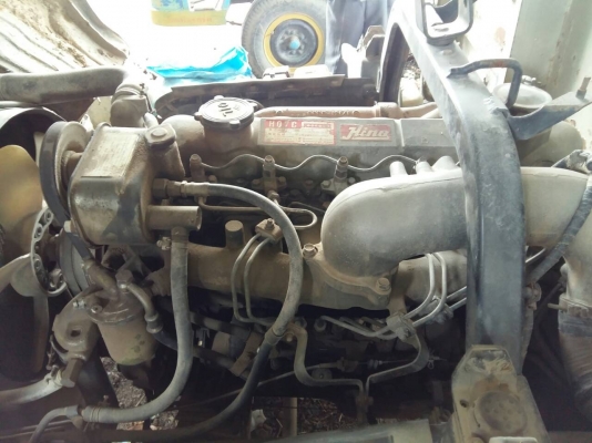ขายรถ HINO FC174A ปี46 เครื่อง HO7C 185แรงม้า พื้นเทนเลอร์ เครื่องดี คัสซีสวย