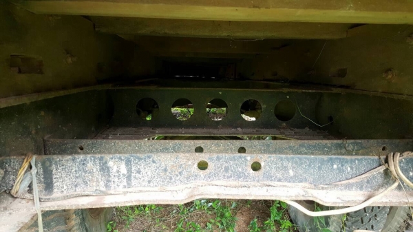 ขายรถอีแต๋นจัมโบ้ ยาง 900 คัสซี NISSAN UG สวยตลอดเส้น เครื่อง 6BB1 145 แรงม้า พร้อมตู้นวดข้าวไทยเส็ง 8 ฟุต