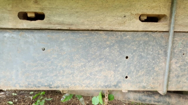 ขายรถอีแต๋นจัมโบ้ ยาง 900 คัสซี NISSAN UG สวยตลอดเส้น เครื่อง 6BB1 145 แรงม้า พร้อมตู้นวดข้าวไทยเส็ง 8 ฟุต