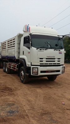 รถอีซูซุ 10 ล้อดั้ม FXZ 360 แรงม้า. ปี 57  ( รถวิ่ง 3x,xxx กว่า กม. )       สนใจติดต่อ  081 - 6079515