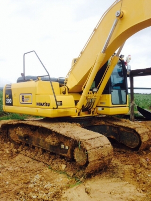 ขายด่วน!! Komatsu PC200-8MO 5,000 ชม. สภาพสวยค่ะ