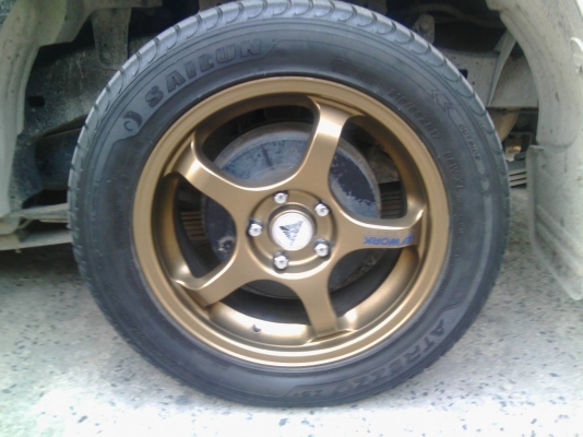 ล้อแม็กซ์พร้อมยาง17"ขายถูก