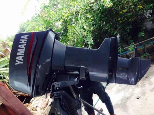 ขายเครื่องเรือ Yamaha 50แรง สตาร์ทไฟฟ้า ไม่มีทริม