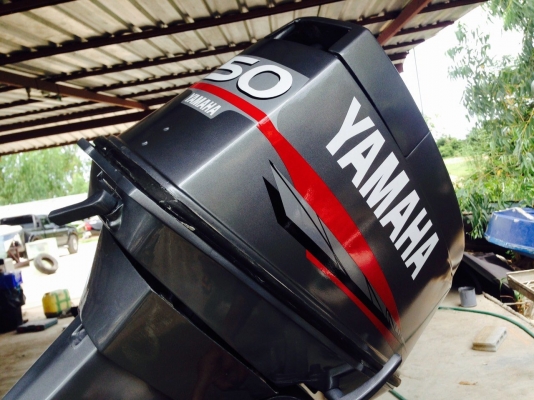 ขายเครื่องเรือ Yamaha 50แรง สตาร์ทไฟฟ้า ไม่มีทริม