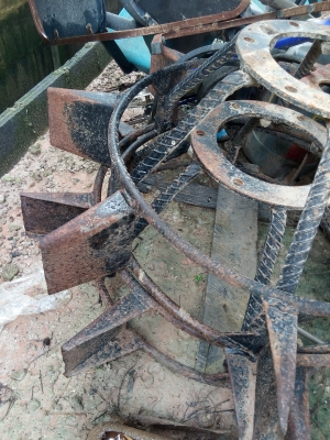 ล้อเหล็กกันจม  ยันม่า 35 แรง