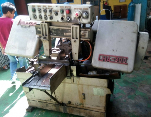 ขายเครื่องเลื่อย BAND SAW AMADA 300 มีหางส่งงาน ออโต้ ใช้งานดีปกติ ขายออกด่วน เอาพื้นที่ ไม่แพง ครับ ขายเครื่องเลื่อย BAND SAW AMADA 300 มีหางส่งงาน ออโต้ ใช้งานดีปกติ ขายออกด่วน เอาพื้นที่ ไม่แพง ครับ