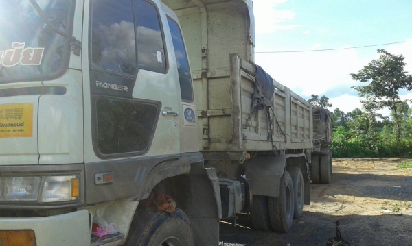 10 ล้อดั๊มพ์แม่-ลูก HINO FM3MNLD 240 แรง ราคาเบา ๆ