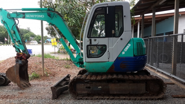 ขายด่วนรถขุด SUMITOMO SH4OJX มีเก๋ง ติดตั้งแอร์+ฟิมล์ให้แล้ว แทร็คเหล็กหุ้มยาง มีไลน์หัวกระแทก สภาพสวยมาก พร้อมใช้งาน ขายด่วนรถขุด SUMITOMO SH4OJX มีเก๋ง ติดตั้งแอร์+ฟิมล์ให้แล้ว แทร็คเหล็กหุ้มยาง มีไลน์หัวกระแทก สภาพสวยมาก พร้อมใช้งาน