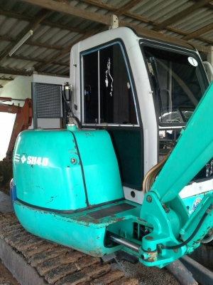 ขายด่วนรถขุด SUMITOMO SH4OJX มีเก๋ง ติดตั้งแอร์+ฟิมล์ให้แล้ว แทร็คเหล็กหุ้มยาง มีไลน์หัวกระแทก สภาพสวยมาก พร้อมใช้งาน ขายด่วนรถขุด SUMITOMO SH4OJX มีเก๋ง ติดตั้งแอร์+ฟิมล์ให้แล้ว แทร็คเหล็กหุ้มยาง มีไลน์หัวกระแทก สภาพสวยมาก พร้อมใช้งาน