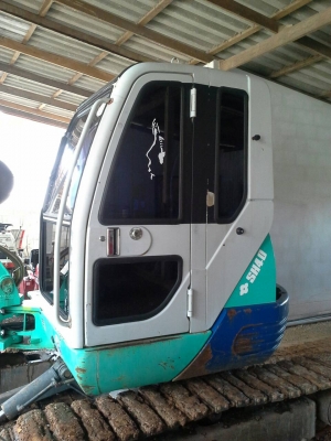 ขายด่วนรถขุด SUMITOMO SH4OJX มีเก๋ง ติดตั้งแอร์+ฟิมล์ให้แล้ว แทร็คเหล็กหุ้มยาง มีไลน์หัวกระแทก สภาพสวยมาก พร้อมใช้งาน ขายด่วนรถขุด SUMITOMO SH4OJX มีเก๋ง ติดตั้งแอร์+ฟิมล์ให้แล้ว แทร็คเหล็กหุ้มยาง มีไลน์หัวกระแทก สภาพสวยมาก พร้อมใช้งาน