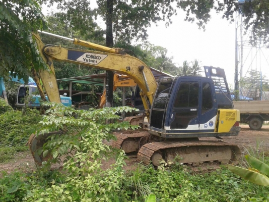 ขายรถแบคโฮ KOBELCO SK100-/// ระบบไฟเต็ม ไม่มีเอกสาร ราคา 650000