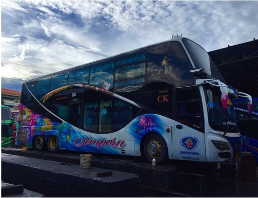 ️️รถบัส Scania 114 2 ชั้น 8 ล้อ️️