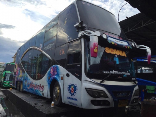 ️️รถบัส Scania 114 2 ชั้น 8 ล้อ️️