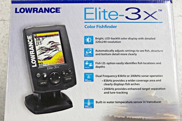 ขายซาวเดอร์ Lowrance Elite-3X จอสี ของใหม่ ราคาถูก