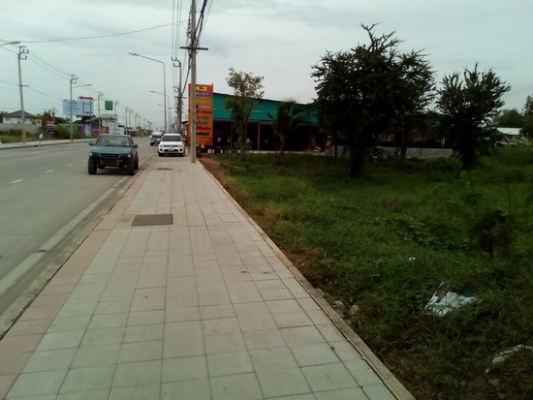 ขายด่วนที่ดินทำเลทอง  26-2-0 ไร่ ราคา 8.5 ล้านบาทต่อไร่ ติดถนนหทัยราษฏร์ (มีนบุรี)