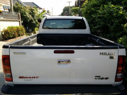 2010 TOYOTA HILUX VIGO 2.5E(รุ่นรองTOP)VNturbo SMARTCAB สีขาวสะอาด เกียร์ธรรมดา